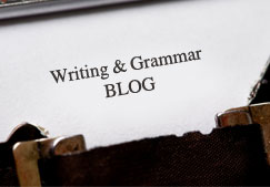 Grammar and Writing Blog